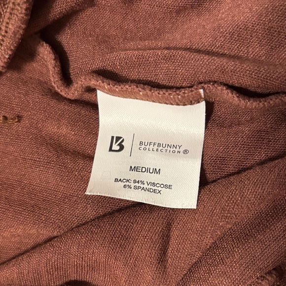 BuffBunny Mauve Flared Pants - Picture 2 of 2